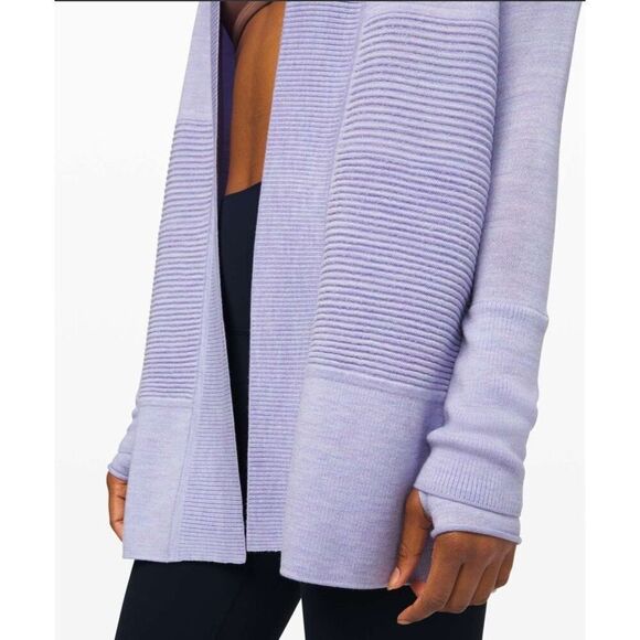 Lululemon Sit In Lotus Merino Wool Wrap II - Picture 3 of 7